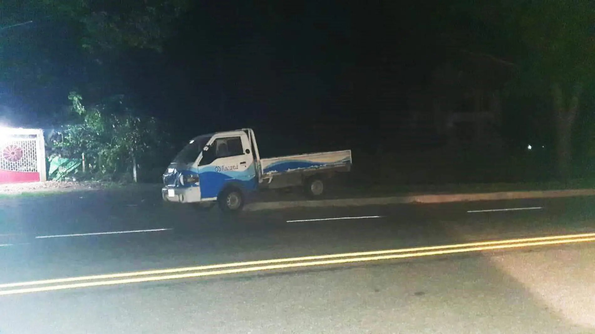 camioneta abandonada